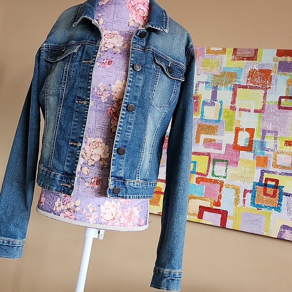 PRE-LOVED NOISY MAY CLASSIC DENIM JACKET-XS